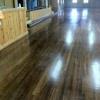 finished floor at Moravian Hall, Jarrell (Corn Hill), TX
